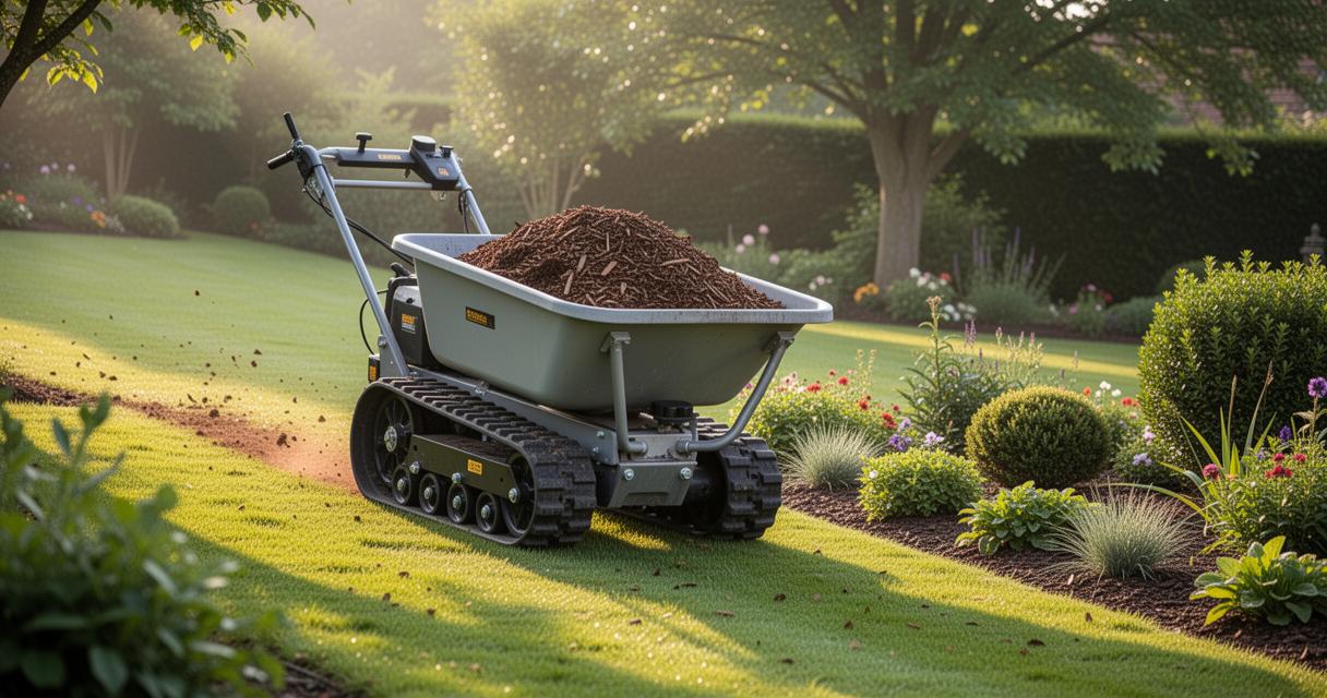 Vous consultez actuellement Pourquoi adopter une brouette sur chenilles pour vos travaux de jardinage ?